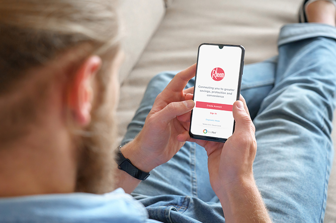 Rheem EcoNet app update